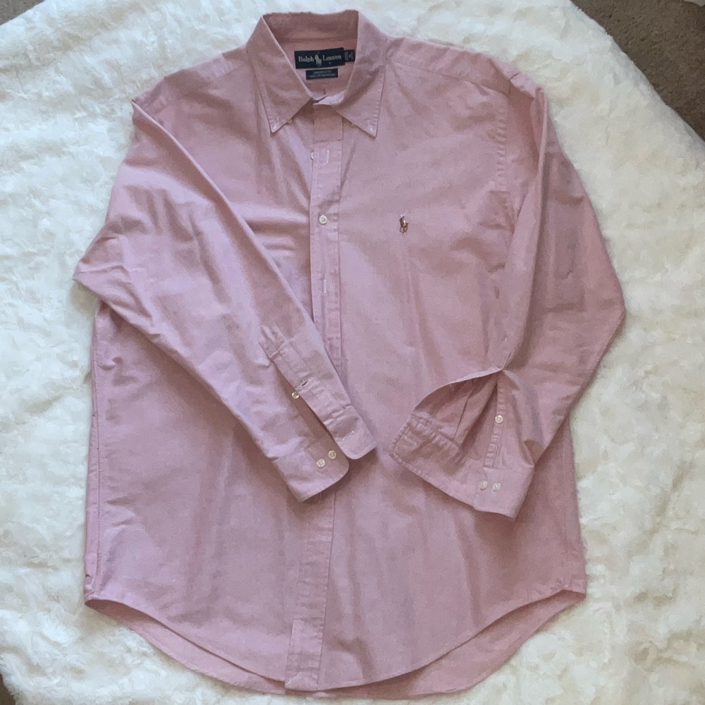 Polo by Ralph Lauren Light Pink Casual Shirt